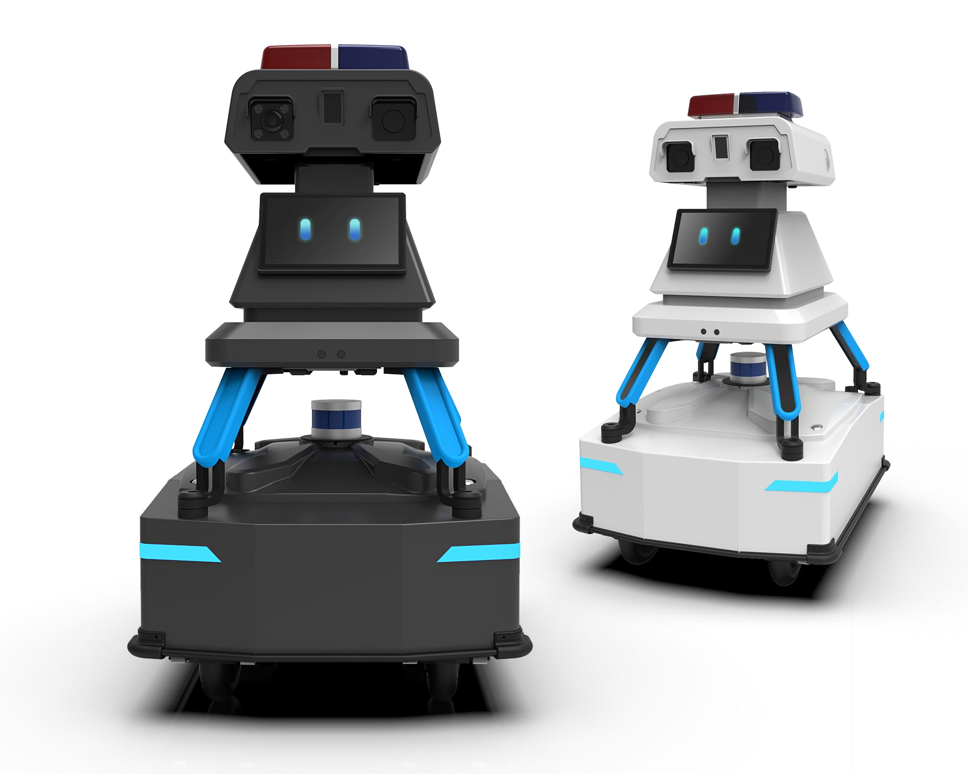 Autonomous patrol robot in a modern facility