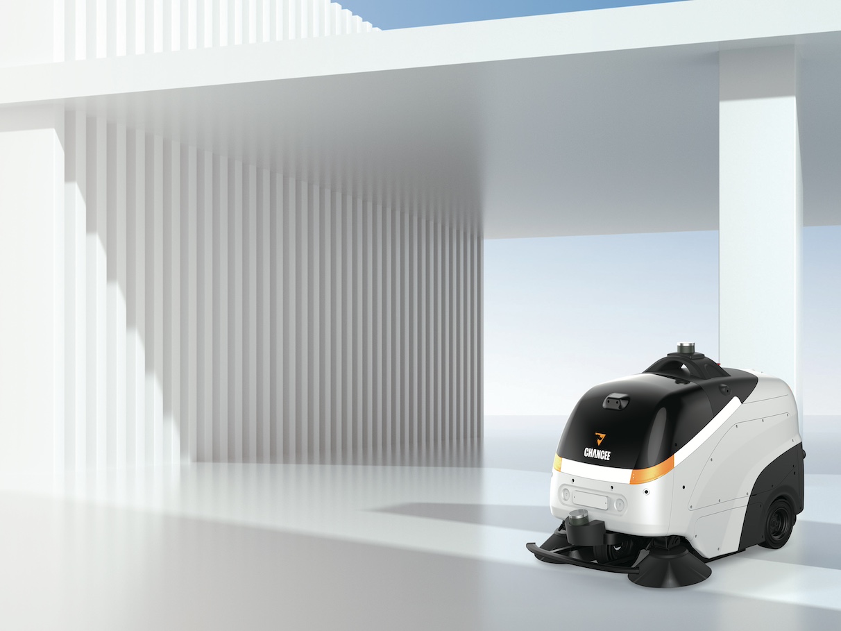 S100N autonomous outdoor sweeper