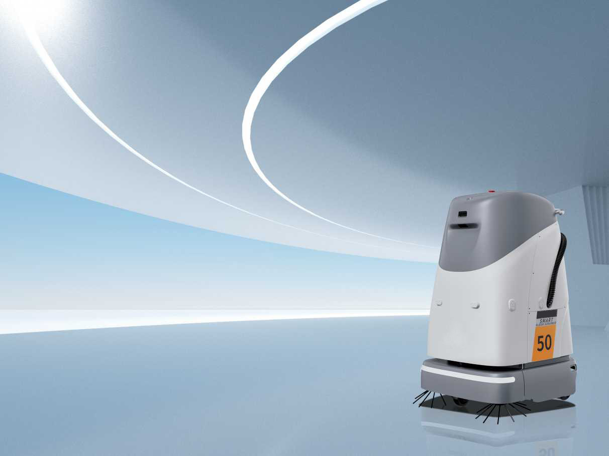 SC50 robot floor scrubber