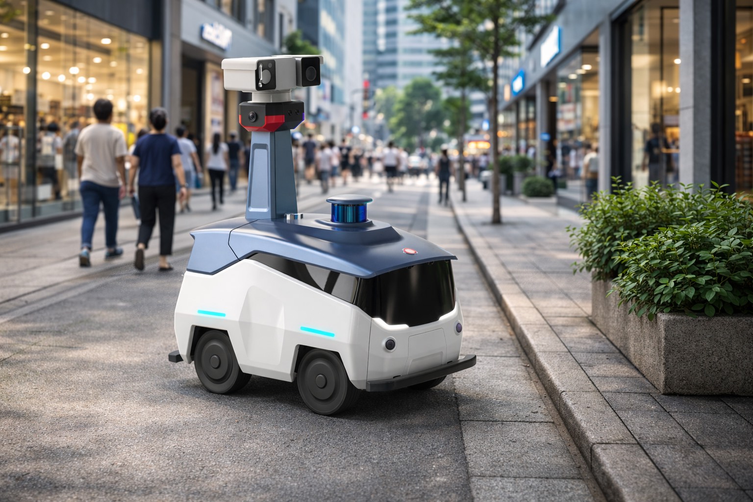 Public safety patrolling in an urban environment